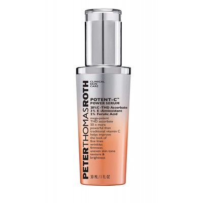 Peter Thomas Roth Potent-C Power Serum, Brightening Vitamin C Serum for Fine Lines, Wrinkles, Uneven Skin Tone, Texture and Dehydrated Skin