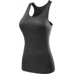 Neleus Women&#39;s 3 Pack Compression Base Layer Dry Fit Tank Top