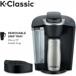 Keurig K-Classic Coffee Maker, Single Serve K-Cup Pod Coffee Brewer, 6 to 10 Oz. Brew Sizes, Black