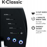 Keurig K-Classic Coffee Maker, Single Serve K-Cup Pod Coffee Brewer, 6 to 10 Oz. Brew Sizes, Black