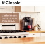 Keurig K-Classic Coffee Maker, Single Serve K-Cup Pod Coffee Brewer, 6 to 10 Oz. Brew Sizes, Black