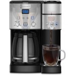 Cuisinart SS-15P1 Coffee Center 12-Cup Coffeemaker and Single-Serve Brewer, Silver