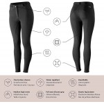 HORZE Active Women's Silicone Grip Full Seat Riding Breeches - Black - 22