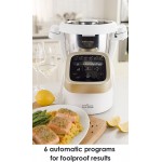 All-Clad HP503152 Prep&Cook Cooking Food Processor, 4.7-Quart, White