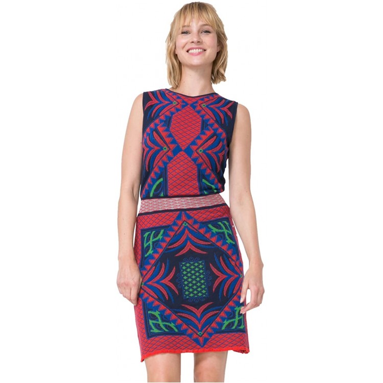 Desigual Women's Marias Flat Knitted Sleeveless Dress