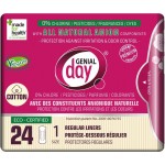 GENIAL DAY Organic Period Kit, Mix of 9 Packs (Regular 3, Heavy Flow 2, Liners 4)