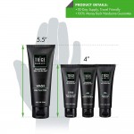 Tiege Hanley Men’s Skin Care System - Level 1 | Mens Routine Product Set: Face Wash, Morning Moisturizer, Exfoliating Face Scrub, Night Moisturizer | Cleanse, Tighten & Hydrate Your Best Looking Skin