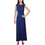 Alex Evenings Women's Long Cowl Back Dress (Petite and Regular)