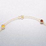 Ross-Simons 8.40 ct. t.w. Multi-Stone Station Necklace in 18kt Gold Over Sterling