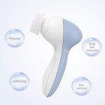 Facial Cleansing Brush [Newest 2021], PIXNOR Waterproof Face Spin Brush with 7 Brush Heads for Deep Cleansing, Gentle Exfoliating, Removing Blackhead, Massaging