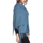 Extra Large Thick Soft Cashmere Wool Shawl Wraps for Women - PoilTreeWing Pashmina Scarf