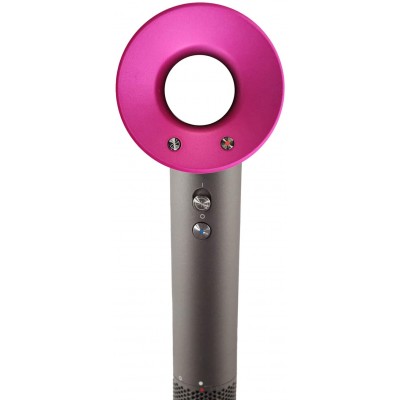 Dyson Supersonic Hair Dryer, Iron/Fuchsia (Renewed)