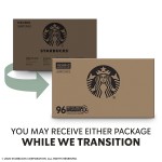 Starbucks Medium Roast K-Cup Coffee Pods — Variety Pack for Keurig Brewers — 1 box (96 pods)