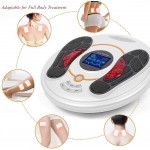 EMS Foot Massager- EMS & TENS Muscle Stimulator - FSA or HSA Eligible, Foot Circulation Device, Improves Circulation, Relax Stiffness Muscles, Relieve Feet and Legs Pain