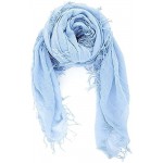 Chan Luu Cashmere Blue Cashmere &amp; Silk Soft Scarf Shawl Wrap