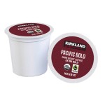 Kirkland Signature Organic Pacific Bold Dark-Roast Coffee, 120 K-Cup Pods