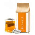 OuYang Hengzhi Reddish Orange Olive Instant Tea Bag 橘红青果茶 30 Small Bags