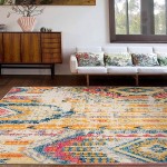 Rugshop Sky Collection Bohemian Area Rug 5&#39; x 7&#39; Multi