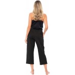 Sexy Basics Women's 3 Pack Soft French Terry Fleece Casual/Active Comfy Capri Jogger Yoga Bottom Lounge & Sweatpants