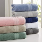 Amrapur Overseas 18-Piece SpunLoft Towel Set, Blush, 27" x 54"