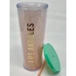 Starbucks Los Angeles 24 oz Venti Cold Cup Traveler Tumbler