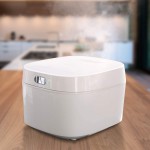 Buffalo White IH SMART COOKER, Rice Cooker and Warmer, 1 L, 5 cups of rice, Non-Coating inner pot, Efficient, Multiple function, Induction Heating (5 cups)