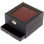 Preserved Roses Real Rose in a Box Never Withered Roses That Last 365 Days Gift for Her (16 Red Roses)