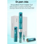 Dr. Pen Ultima A6S Professional Microneedling Pen - Wireless Derma Auto Pen - Best Skin Care Tool Kit for Face and Body - 6 Cartridges (16-pin x3pcs, 36-pin x3pcs)