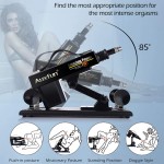 AUXFUN Sex Machine Love Machine for Women with 3XLR Connector G Spot Dildos Stimulator Fucking Machine Gun with Realistic Dildos Adult Massager Sex Toys for Women