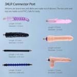 AUXFUN Sex Machine Love Machine for Women with 3XLR Connector G Spot Dildos Stimulator Fucking Machine Gun with Realistic Dildos Adult Massager Sex Toys for Women