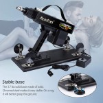 AUXFUN Sex Machine Love Machine for Women with 3XLR Connector G Spot Dildos Stimulator Fucking Machine Gun with Realistic Dildos Adult Massager Sex Toys for Women