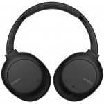 Sony Noise Cancelling Headphones WHCH710N: Wireless Bluetooth Over the Ear Headset with Mic for Phone-Call, Black