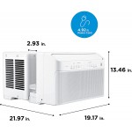 Midea U Inverter Window Air Conditioner 12,000BTU, U-Shaped AC with Open Window Flexibility, Robust Installation,Extreme Quiet, 35% Energy Saving, Smart Control, Alexa, Remote, Bracket Included