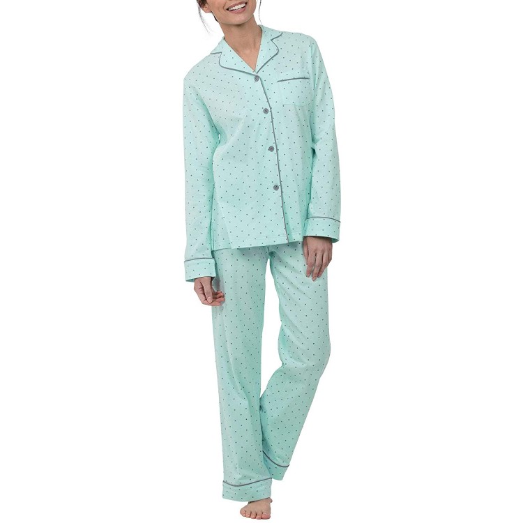 PajamaGram Pajama Set for Women - Cotton Jersey Pajamas Women