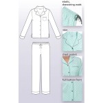 PajamaGram Pajama Set for Women - Cotton Jersey Pajamas Women