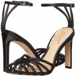 Jewel Badgley Mischka Women's Heatstone Caged Sandal Heeled