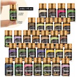 Essential Oils Set -Therapeutic Grade Essential Oils - 100% Natural Essential Oils-Perfect for Diffuser, Humidifier,Aromatherapy, Massage,Skin &amp; Hair Care,30x5 ml(0.17fl.oz）