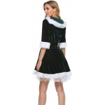 Women&#39;s Mrs. Claus Santa Costume Cosplay Christmas Dress Costume