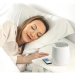 Serene Evolution White Noise Machine for Sleeping Adult or Baby with 60 Sounds | White Noise Machine for Office Privacy &amp; Noise Cancelling | Sleep Sound Machine for Adults | Fan, Ocean, Rain Sounds