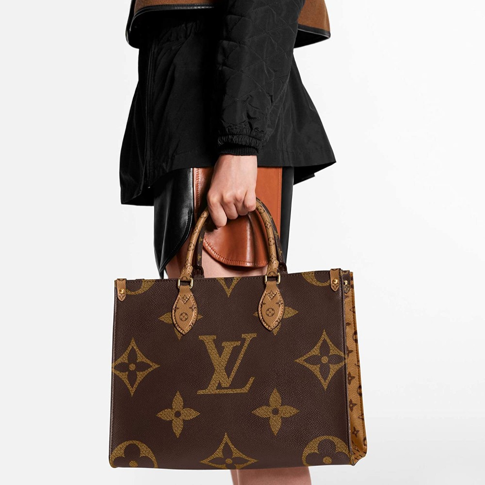 Louis Vuitton Reverse Monogram Giant Onthego MM - modaselle