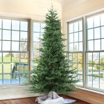 OasisCraft 7.5ft Aspen Fir Artificial Christmas Tree Unlit (Unlit, 7.5FT)