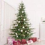 OasisCraft 7.5ft Aspen Fir Artificial Christmas Tree Unlit (Unlit, 7.5FT)