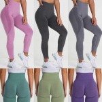 Weelovee Women Yoga Leggings High Waist Tummy Control Gym Workout Stretch Seamless Running Pants