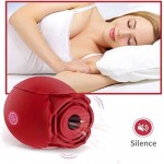 Rose Toy for Women Clitorial Sucking Silicone Pleasure G Spot Vibrator Quiet Powerful with Female Sex Toys fo Coupler