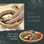 Herbal Detox Foot Soak- Traditional Chinese Medicine Foot Herb Washing Spa Bath Soaking Pack 30 Bag of 12 Flavors