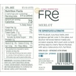 Sutter Home Fre Merlot Non-Alcoholic Red Wine Experience Bundle with Wine Travel Cooler Bag, Ice Packs, Corkscrew, Pop Socket, Seasonal Wine Pairings &amp; Recipes, 12/750ML 12-Pack