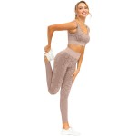 Workout Sets for Women 2 Piece Snake Print High Waisted Yoga Leggings with Stretch Sports Bra Gym Clothes