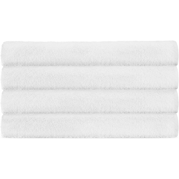 Chakra Turkish Organic Bath Towels Set of 4 (Bamboo Cotton, Extra Large) Luxury Bath Sheets | Quick Dry Towel Sets for College, Bathroom, Kitchen, Spa, Hotel, Wedding & More | Sustainable Bamboo