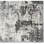 Home Dynamix The Spruce Summer Rain Modern Abstract Area Rug, Gray/Ivory, 5&#39;2&#34;x6&#39;11&#34; Rectangle