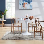 Home Dynamix The Spruce Summer Rain Modern Abstract Area Rug, Gray/Ivory, 5&#39;2&#34;x6&#39;11&#34; Rectangle